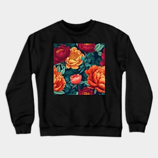 Peonies Crewneck Sweatshirt